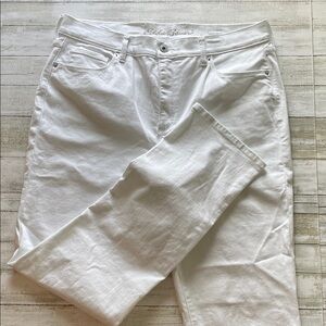 Eddie Bauer Voyager High Rise Straight Leg Jeans